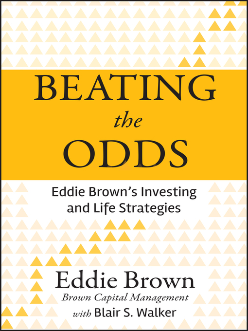 Détails du titre pour Beating the Odds par Eddie Brown - Disponible